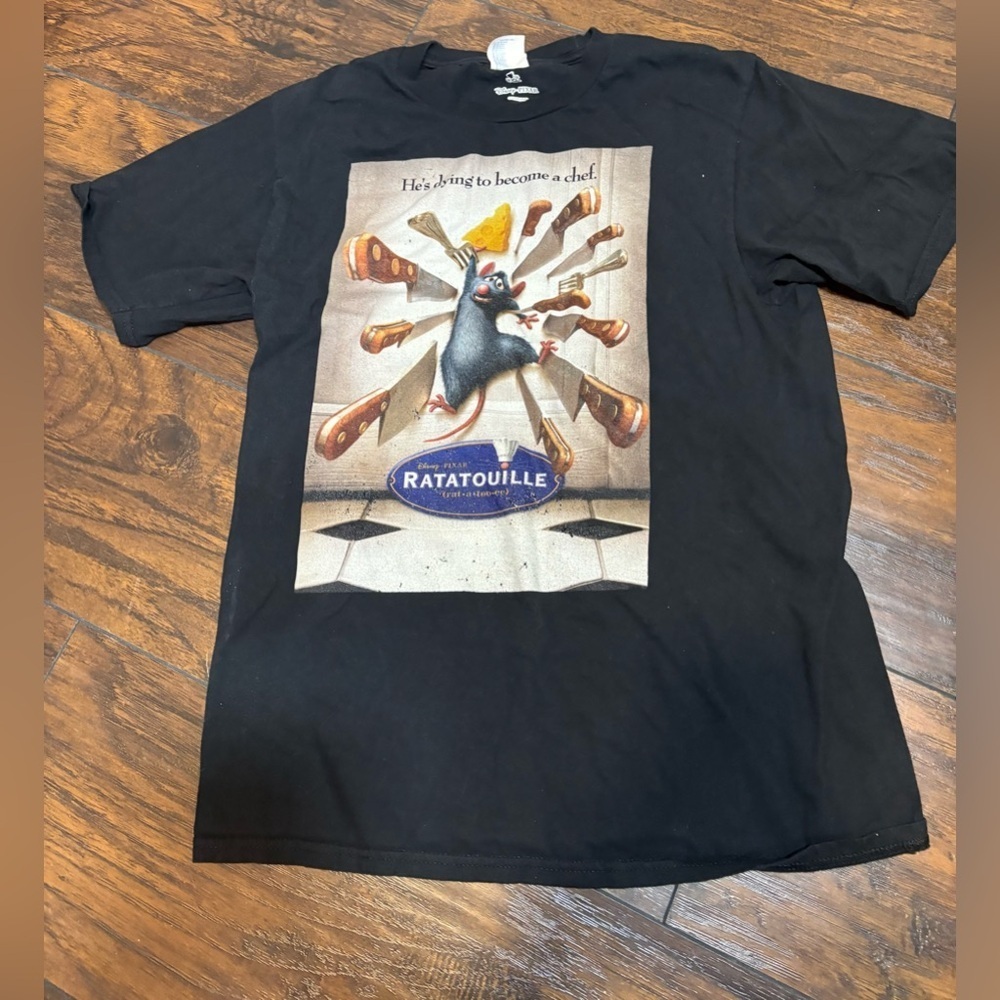 Ratatouille “La Ratatouille” Black T Shirt size
Small